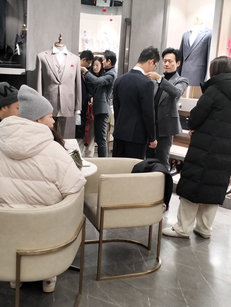 男士服装定制小记